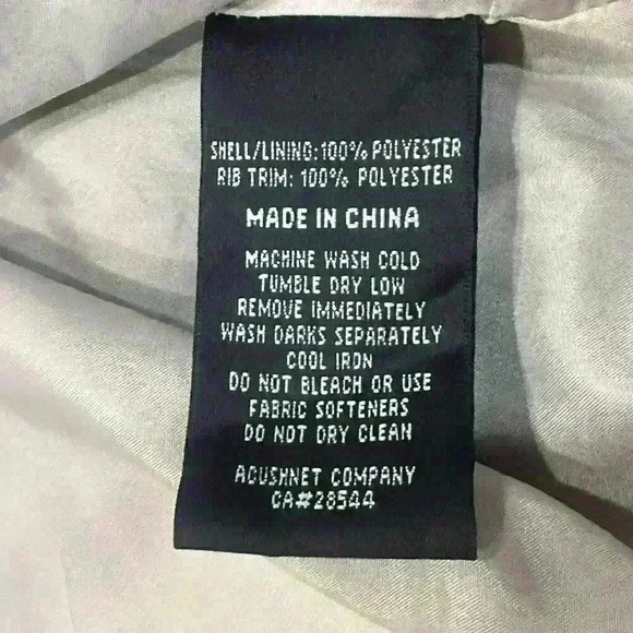 Footjoy Dryjoys FJ Mens Navy Blue Full Zip Performance Golf Jacket Sz XL Active - Picture 5 of 12